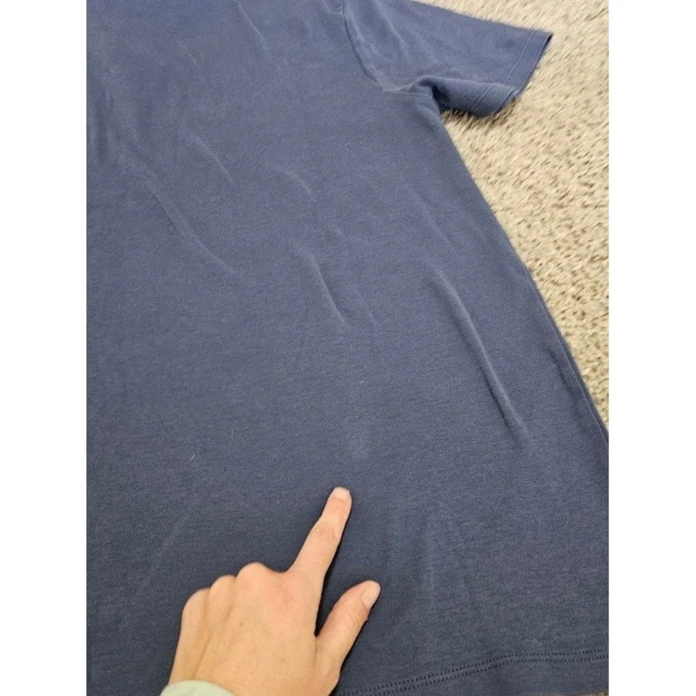 Banana Republic Polo Shirt Men Blue 100% Cotton XL